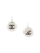 Chanel Pre-owned 1997's Cc Piercing - Silver