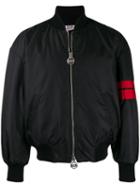 Gcds Fitted Bomber Jacket - Black