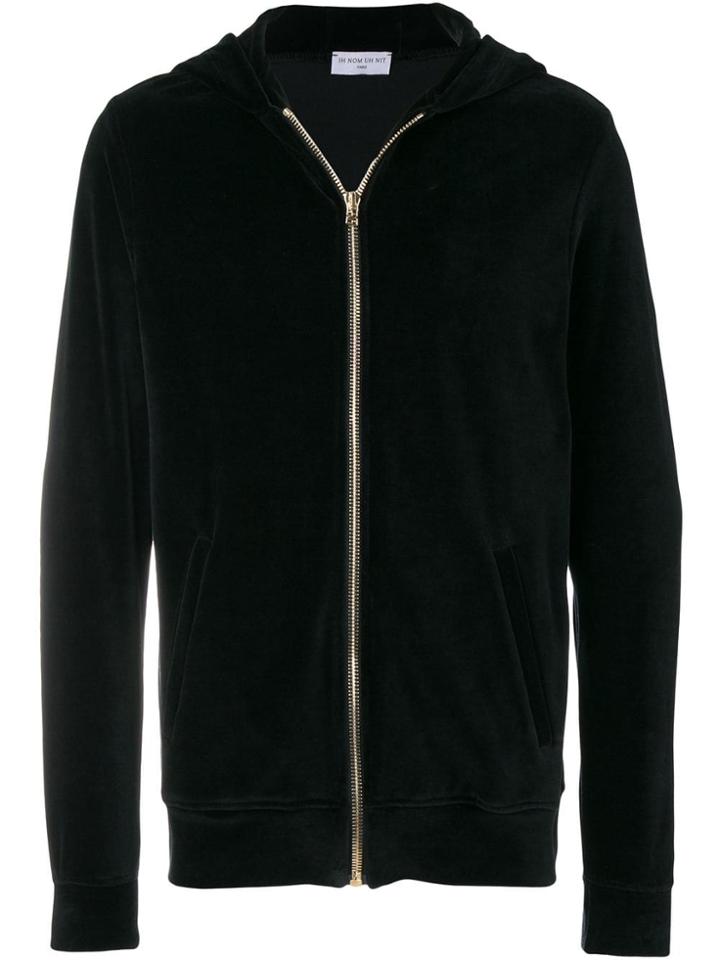 Ih Nom Uh Nit Zipped Jacket - Black