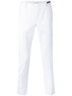 Pt01 - Plain Chinos - Men - Cotton/linen/flax/spandex/elastane - 48, White, Cotton/linen/flax/spandex/elastane