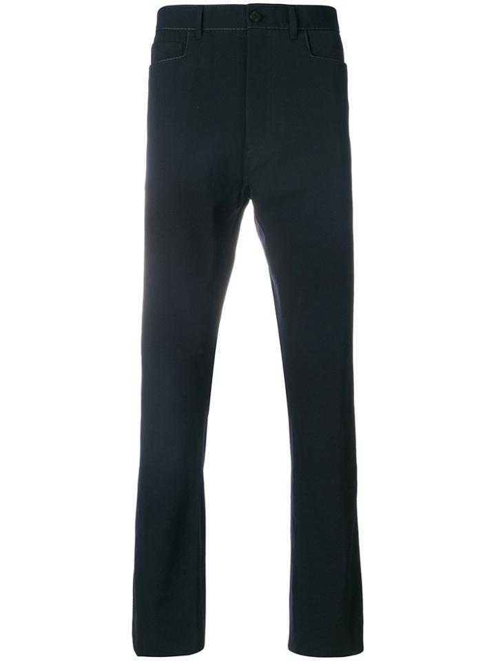 Lanvin Classic Slim Trousers - Blue