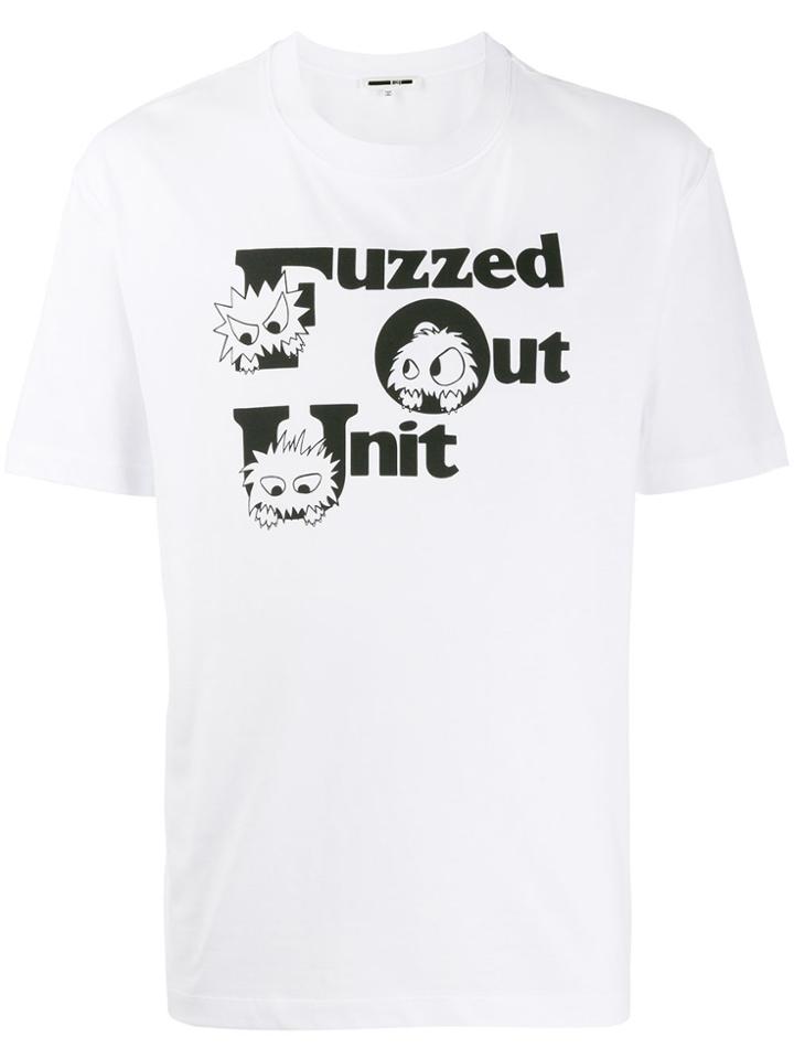 Mcq Alexander Mcqueen Monster-print Crew-neck T-shirt - White
