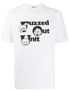 Mcq Alexander Mcqueen Monster-print Crew-neck T-shirt - White