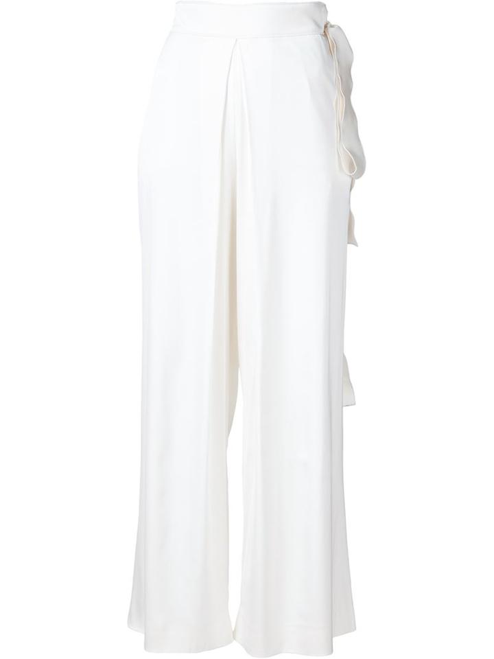 Maison Rabih Kayrouz Pleated Front Slack Trousers