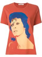 Undercover Bowie Print T-shirt - Orange