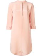 3.1 Phillip Lim Long Line Tunic, Women's, Size: 6, Pink/purple, Silk
