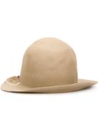 Horisaki Design & Handel Burnt Effect Floppy Hat, Adult Unisex, Size: Large, Nude/neutrals, Rabbit Felt