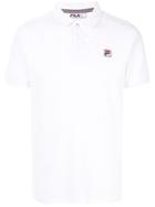 Fila Waffle Collar Polo Shirt - White