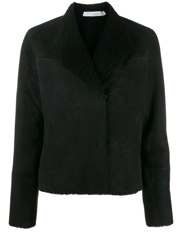 Iro Larys Single-breasted Jacket - Black