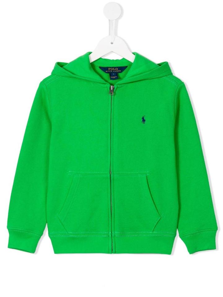 Ralph Lauren Kids Logo Hoodie, Boy's, Size: 7 Yrs, Green