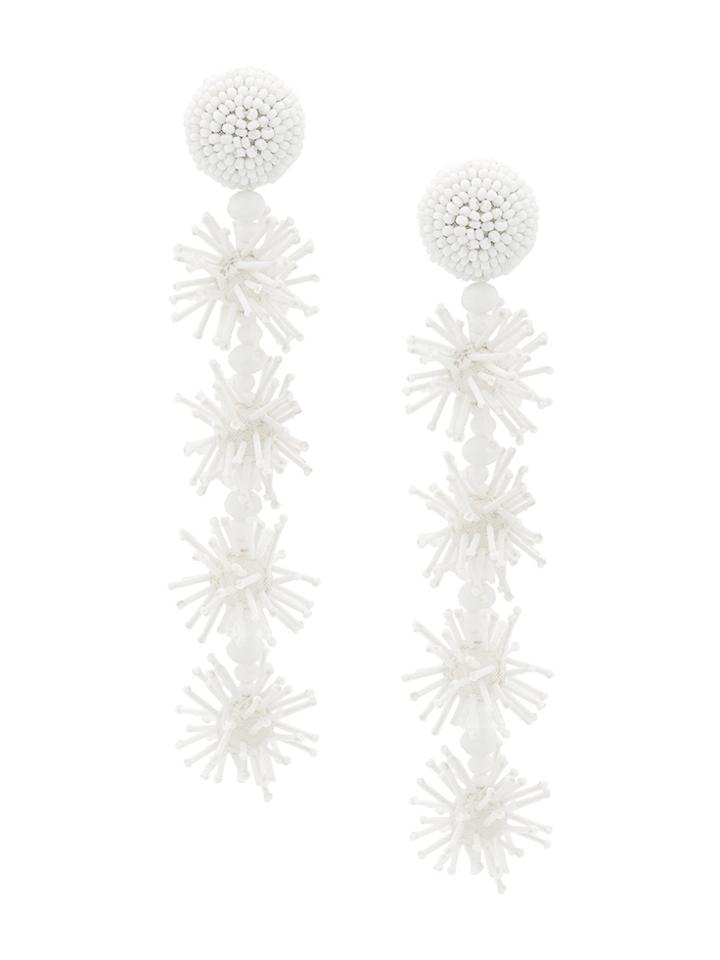 Sachin & Babi Sparkler Earrings - White