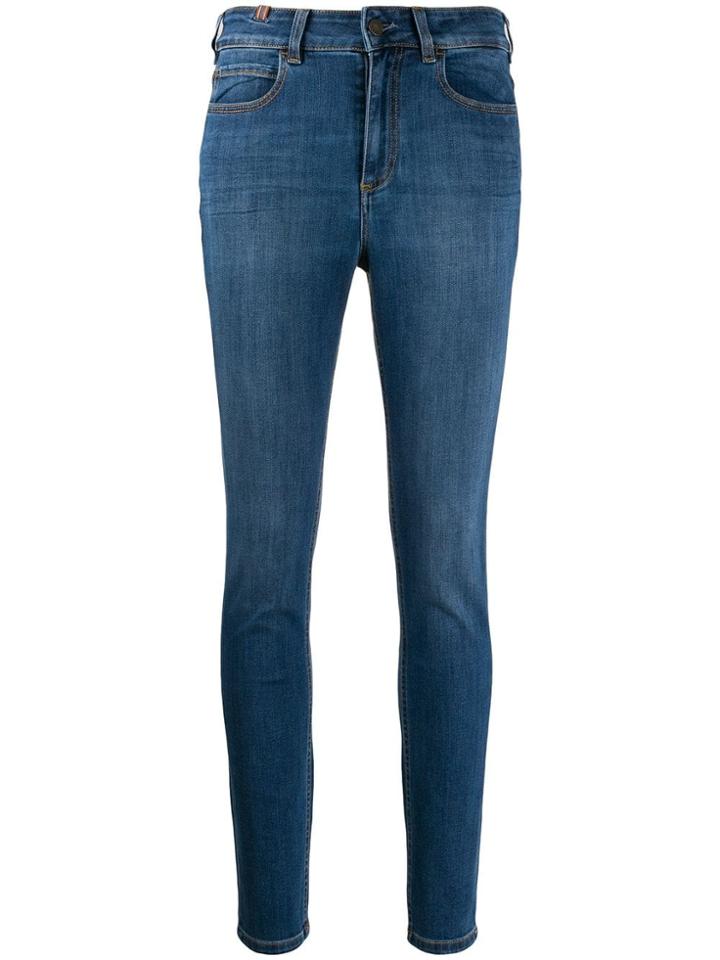 Notify Bamboo Mid-rise Skinny Jeans - Blue