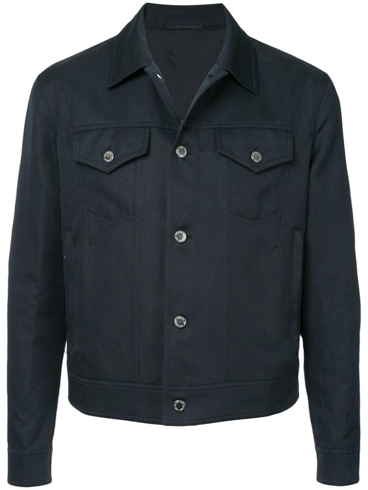 Neil Barrett Sporty Denim Jacket - Blue