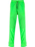 Andrea Crews Piped Seam Track Pants - Green