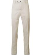 Pt01 Tailored Straight Fit Trousers, Men's, Size: 56, Nude/neutrals, Cotton