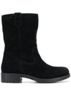Geox Smooth Ankle Boots - Black
