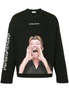 Ih Nom Uh Nit 'bowie Scream' Sweatshirt - Black