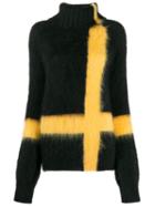 Gianluca Capannolo Striped Roll-neck Jumper - Black