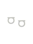 Salvatore Ferragamo Gancio Earrings - Silver