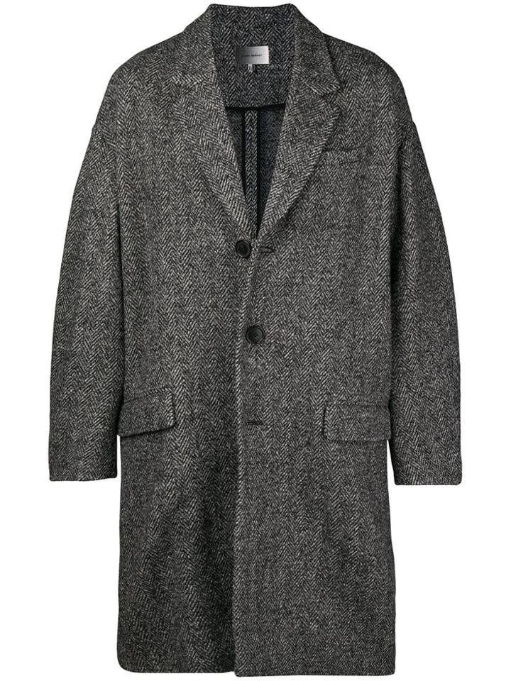 Isabel Marant Oversize Single-breasted Coat - Grey