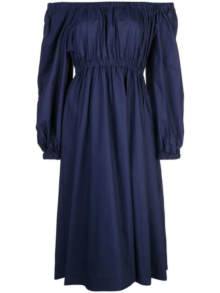 Molly Goddard Blouson Sleeve Dress - Blue
