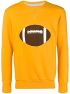 Lc23 American Football Sweatshirt - Yellow & Orange