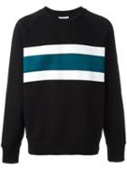 Ami Alexandre Mattiussi Oversized Crew Neck Sweatshirt, Men's, Size: Medium, Black, Cotton/polyamide/acrylic