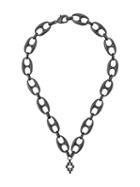 Marcelo Burlon County Of Milan Logo Pendant Necklace - Black