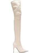 Sergio Rossi Over-the-knee Heeled Boots - Nude & Neutrals