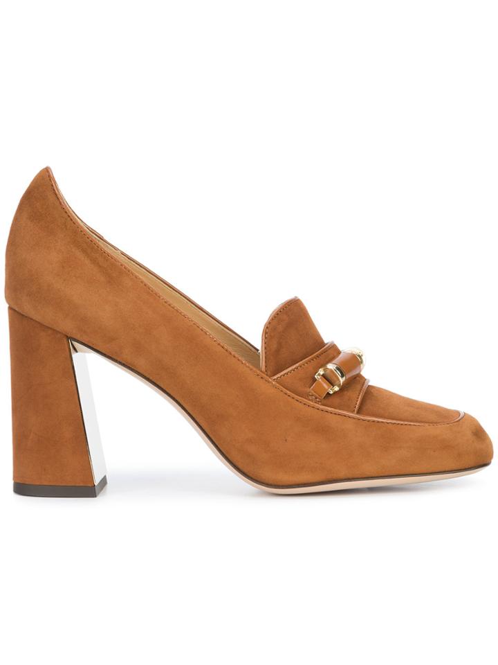 Marion Parke Carrie Pumps - Brown