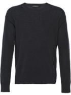 Prada Light Cashmere Crew-neck Sweater - Blue