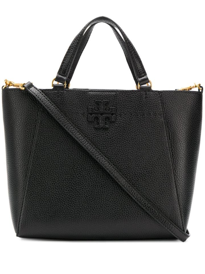 Tory Burch Mcgraw Small Carryall Tote - Black