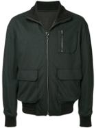 Wooyoungmi Reversable Bomber Jacket - Black