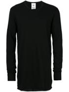 Lost & Found Rooms Mesh Intarsia T-shirt - Black