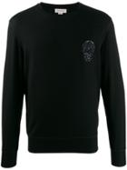 Alexander Mcqueen Skull Sweater - Black