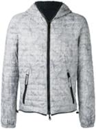Duvetica - Floral-print Quilted Jacket - Men - Feather Down/polyamide - 48, Grey, Feather Down/polyamide