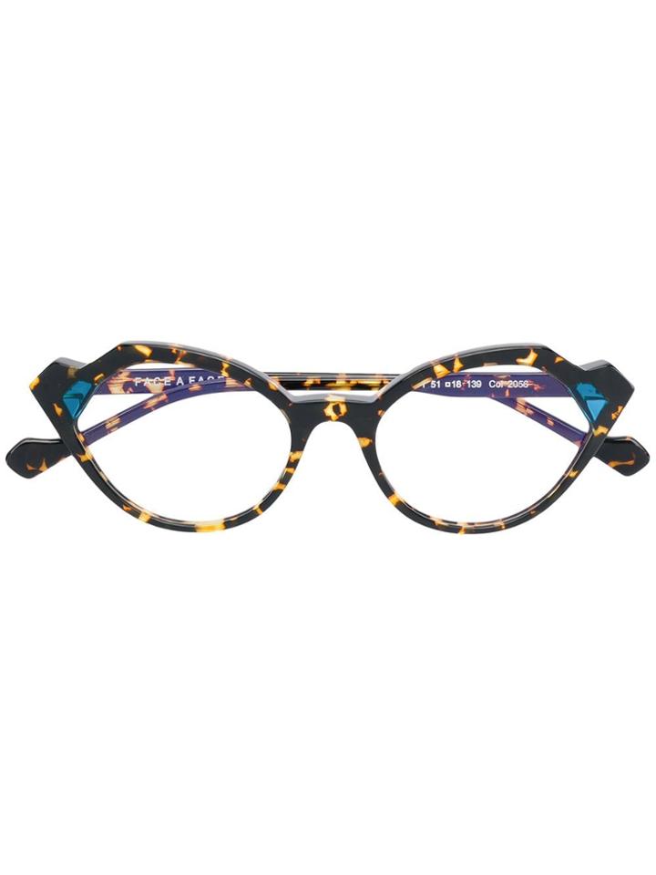 Face À Face Gipse1 Optical Glasses - Brown