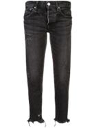 Moussy Vintage Ripped Jeans - Black