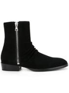 Amiri Side Zip Boots - Black