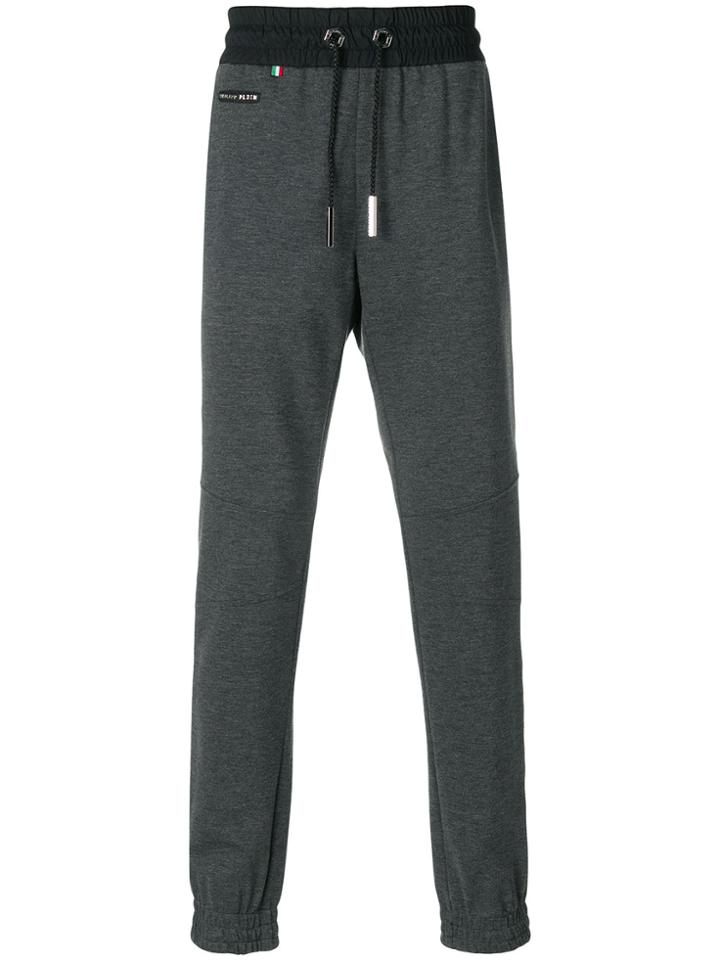 Philipp Plein Drawstring Track Pants - Grey