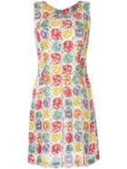 Chanel Pre-owned Camellia Print A-line Dress - Multicolour