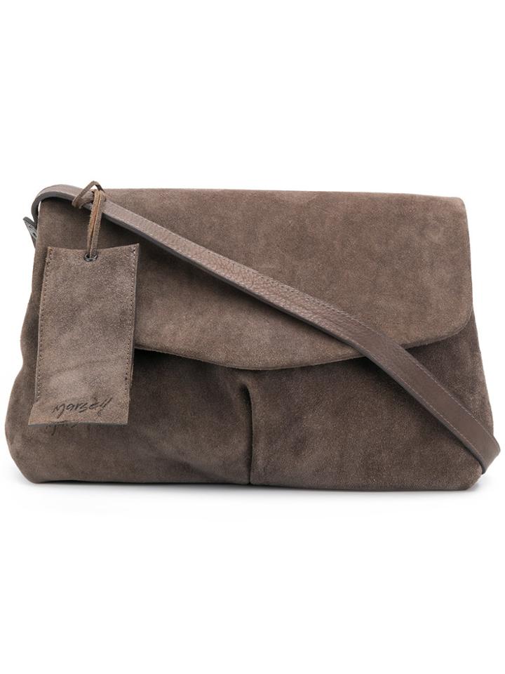 Marsèll Curved Flap Shoulder Bag - Grey