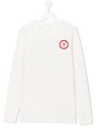 Stella Mccartney Kids Patch Embroidered Top - Nude & Neutrals