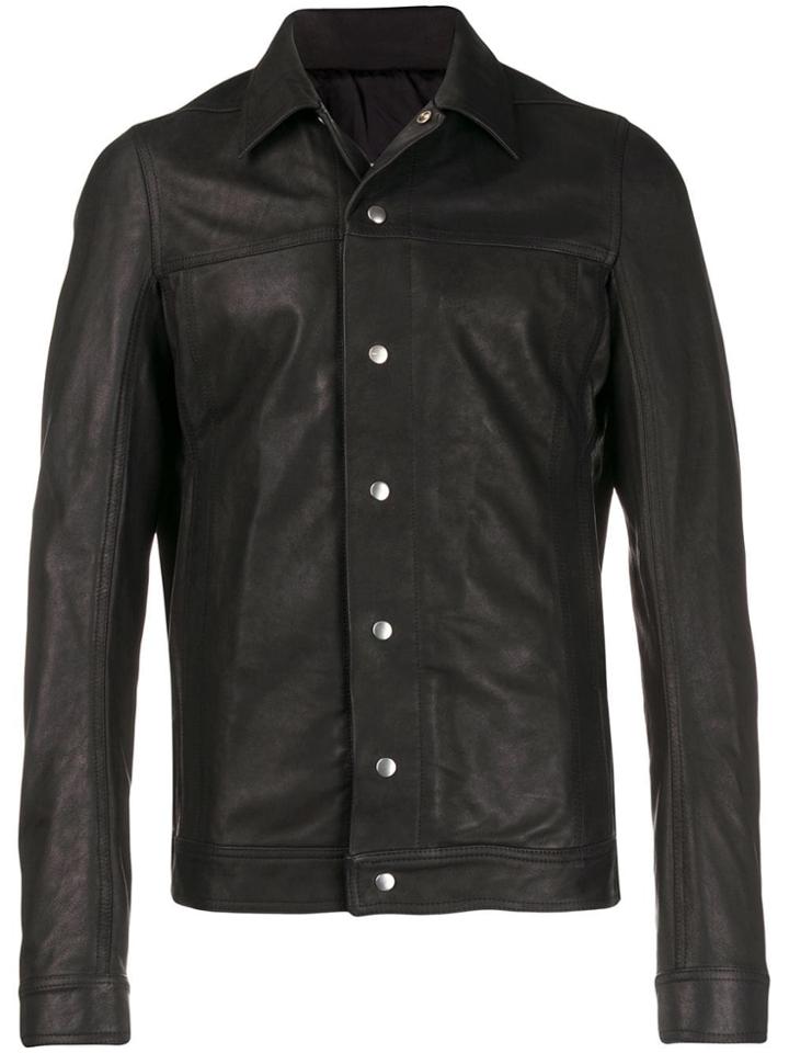 Rick Owens Slim-fit Jacket - Black