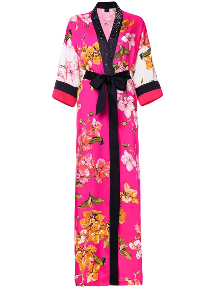 Pinko Edie Trench - Pink & Purple