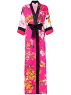 Pinko Edie Trench - Pink & Purple
