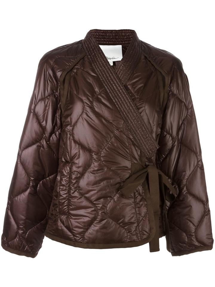 3.1 Phillip Lim Padded Kimono Jacket - Red
