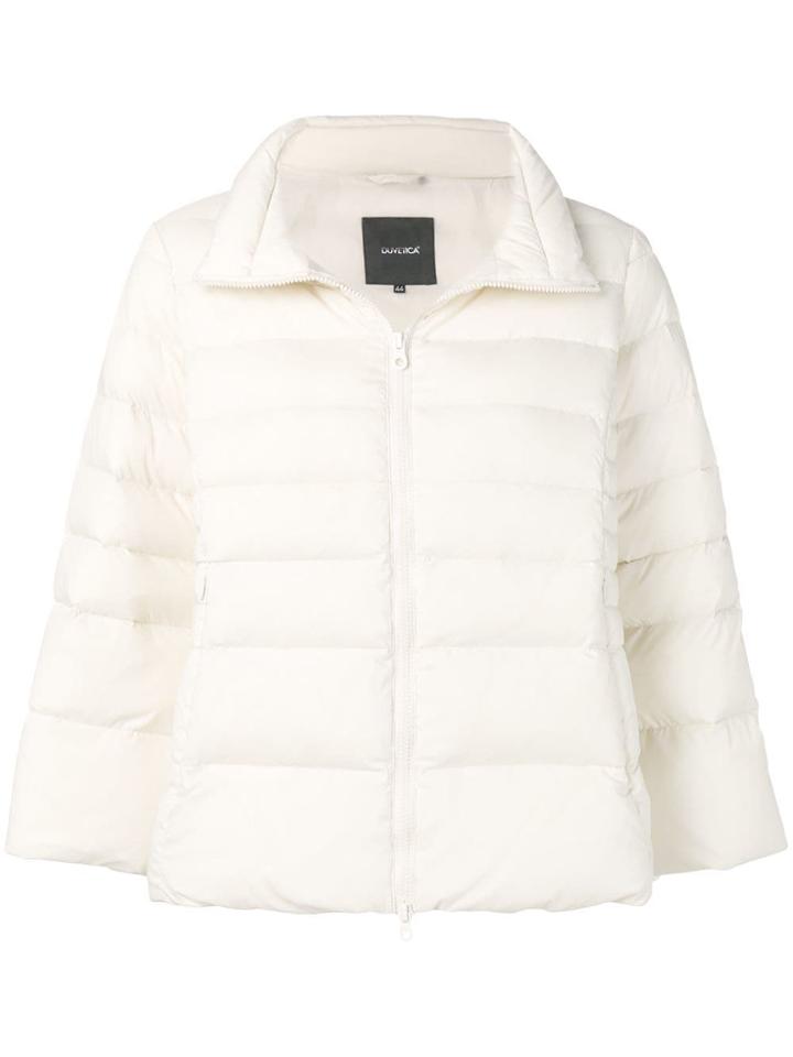 Duvetica Zipped Padded Jacket - White