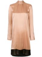 Ann Demeulemeester Back Tie Dress - Nude & Neutrals