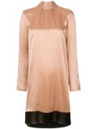 Ann Demeulemeester Back Tie Dress - Nude & Neutrals